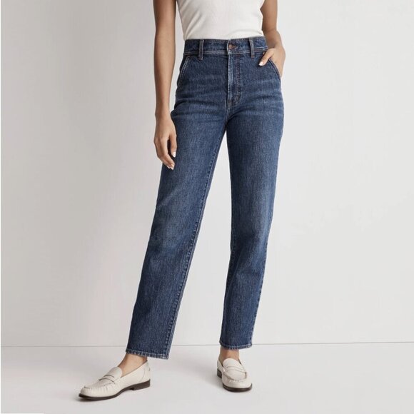 Madewell Denim - Madewell The Perfect Vintage Straight Jean Pocket Edition, Stanhill Wash, 26P